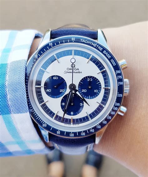 omega speedmaster ck2998 blue